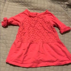 Pink, heavier cotton tunic